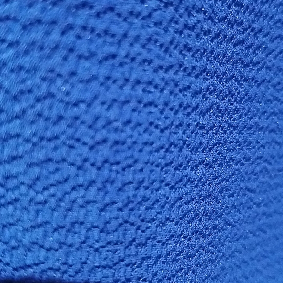 BOLD BLUE ONE PIECE HALTER PANTS ROMPER JUMPER SPECIAL EVENT DRESSY MAXI - Picture 8 of 12